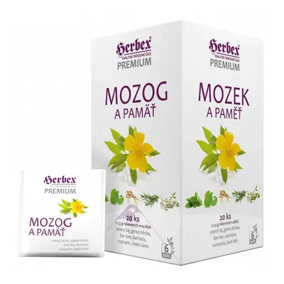 HERBEX Mozek a paměť n.s.20x1.5g