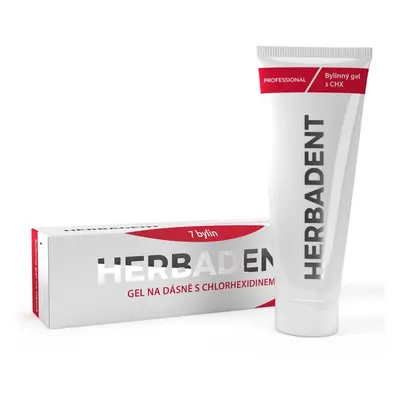 HERBADENT PROFESSIONAL bylinný gel na dásně s chlorhexidinem 25g