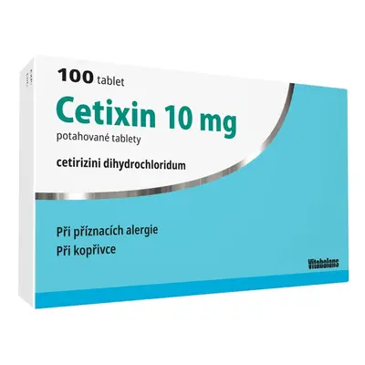 CETIXIN 10MG TBL FLM 100