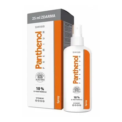 Panthenol 10% Swiss PREMIUM spray 150+25ml Zdarma