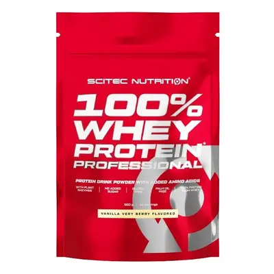 Scitec Nutrition 100% WP Professional 500 g vanilla very berry