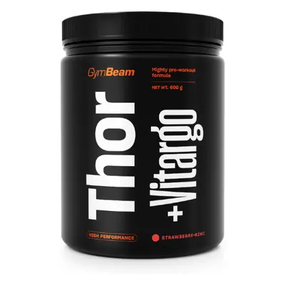 GymBeam Thor + Vitargo strawberry-kiwi 600g