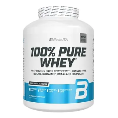 BioTech 100% Pure Whey 2270g black biscuit