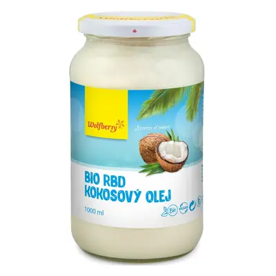 RBD Kokosový olej BIO 1000ml Wolfberry