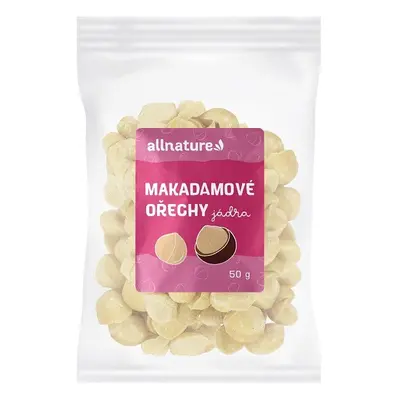 Allnature Makadamové ořechy 50g