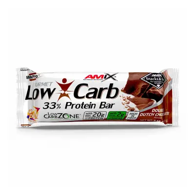 Amix Low-Carb 33% Protein Bar 60 g double dutch chocolate