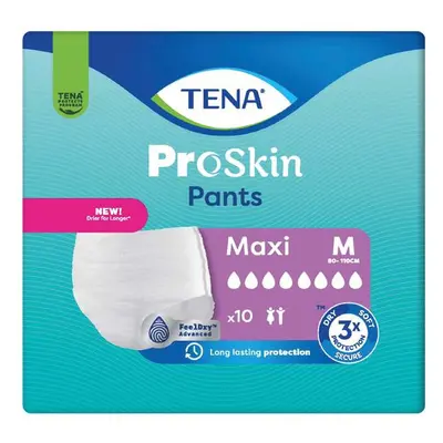 TENA Proskin Pants Maxi M Inkontinenční kalhotky 10ks