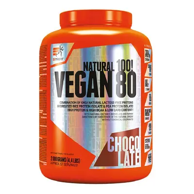 Extrifit Vegan 80 2000 g čokoláda