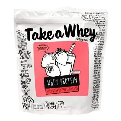 Take-a-Whey Whey Protein 907 g strawberry milkshake