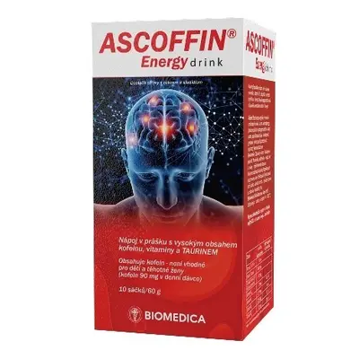 ASCOFFIN Energy drink 10x6g