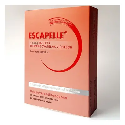 ESCAPELLE 1,5MG POR TBL DIS 1