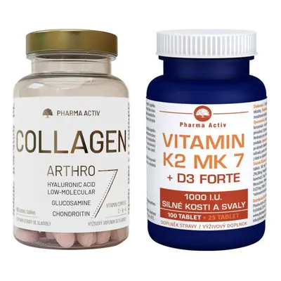 COLLAGEN Arthro tbl.90+Vit.K2 MK7+D3 forte tbl.125