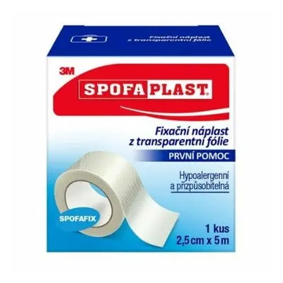 3M Spofaplast 432 Fix.náplast transp.fol.5mx25mm