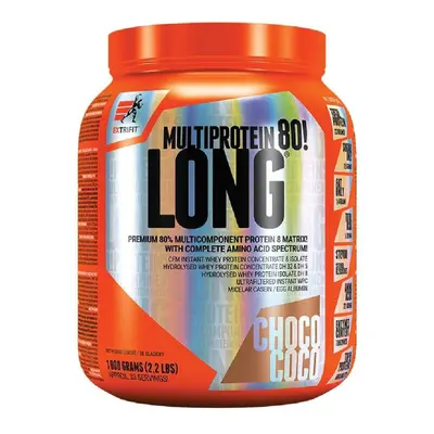 Extrifit Long 80 Multiprotein 1000g čokoláda - kokos