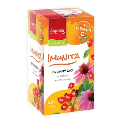 Apotheke Imunita bylinný čaj + vitamin C 20x1.5g