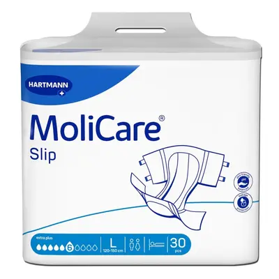 KALHOTKY ZALEPOVACÍ MOLICARE SLIP 6KAP L BOKY 120-150CM,2283ML,30KS