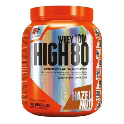 Extrifit High Whey 80 1000g lískový oříšek