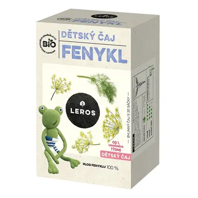 LEROS Dětský čaj Fenykl BIO 20x1.5g