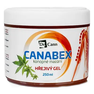 Dr.Cann CANABEX konopné mazání hřejivý gel 250ml