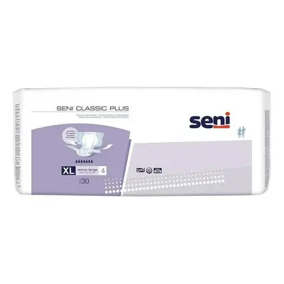 SENI CLASSIC PLUS EXTRA LARGE KALHOTKY ABSORPČNÍ PRODYŠNÉ NOČNÍ, BOKY 130-170CM,