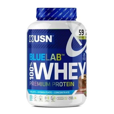 USN BlueLab 100% Whey Protein Premium 2000g karamel čokoláda