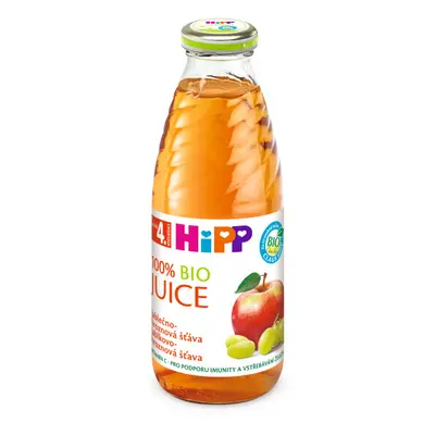 HiPP 100% Jablečno-hroznová štáva BIO 4m 500ml