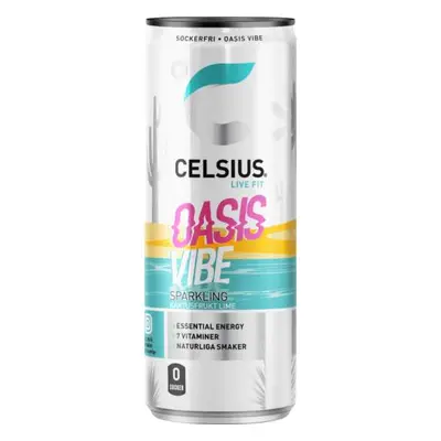 Celsius Energy Drink 355ml Oasis Vibe limeta-kaktus