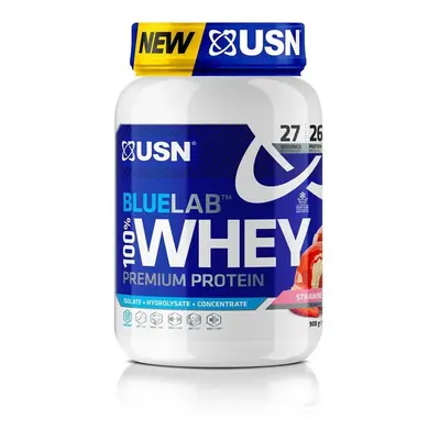 USN BlueLab 100% Whey Protein Premium 908 g jahoda