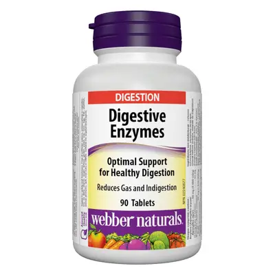 Webber Naturals Digestive Enzymes 90 tbl