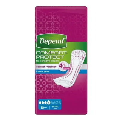 Depend Pads Extra inkontinenční vložky ženy 10 ks