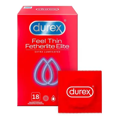 Prezervativ DUREX Feel Thin Extra Lubricated 18 ks