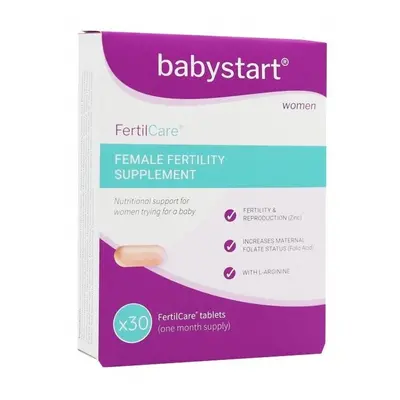 Babystart FertilCare vitaminy s kyselinou listovou 30 kapslí