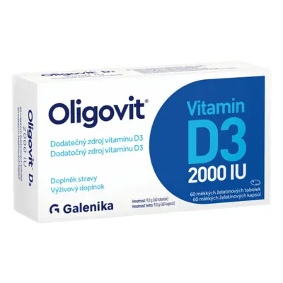 Oligovit Vitamin D3 2000 IU tob.60 Galenika