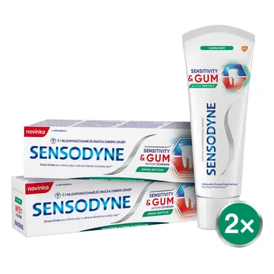 Sensodyne Sensitivity&Gum zubní pasta 75ml - balení 2 ks