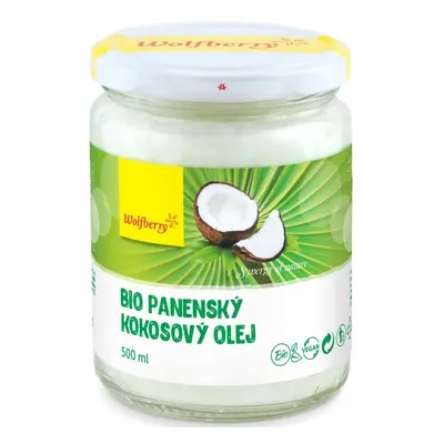 Panenský kokosový olej BIO 500ml Wolfberry