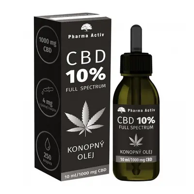 CBD 10% Full Spectrum Konopný olej 1000mg 10ml