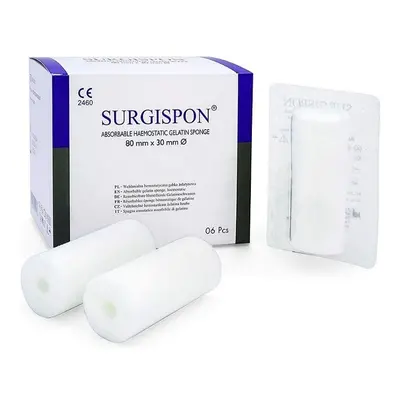 Surgispon Tampon 80x30mm 6ks