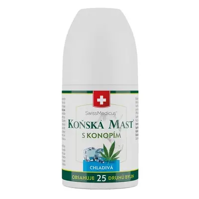 Koňská mast s konopím chladivá roll-on 90ml