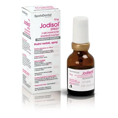 JODISOL SPRAY 38,5MG/G DRM SPR SOL 1X13G