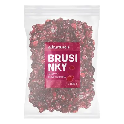 Allnature Brusinky sušené 1000g