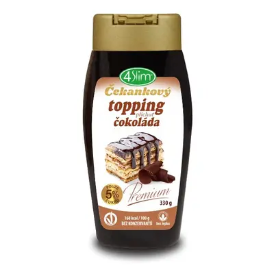 Čekankový topping příchuť čokoláda 330g