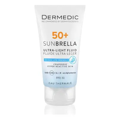 DERMEDIC SUNBRELLA Ultra lehká emulze na opalování SPF 50+ mastná a kombinovaná pleť 40ml