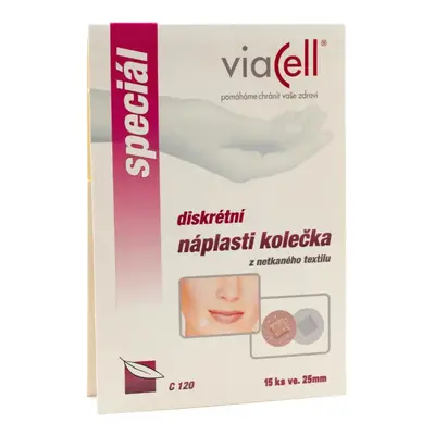 Viacell C120 náplasti kolečka 25mm 25ks