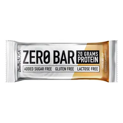 BioTech Zero Bar 50g chocolate chip cookies