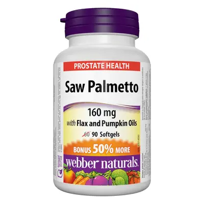 Webber Naturals Saw Palmetto 90 tob