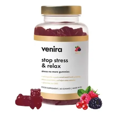 Venira Stop stress&relax gummies lesní plody 60ks