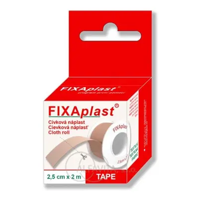 FIXAplast TAPE cívková náplast 2.5cmx2m