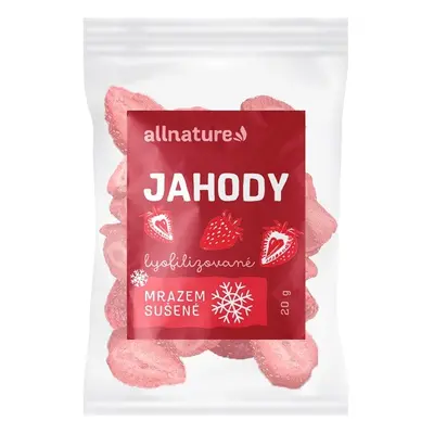 Allnature Jahody sušené mrazem celé 20g