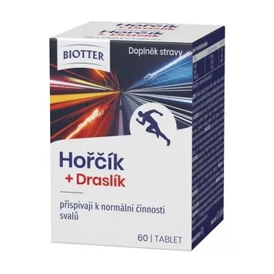 Biotter Hořčík + Draslík tbl.60