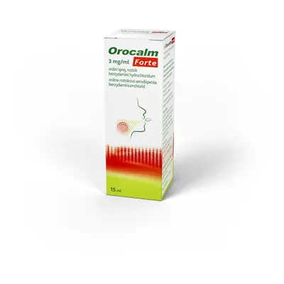 OROCALM FORTE 3MG/ML ORM SPR SOL 1X15ML